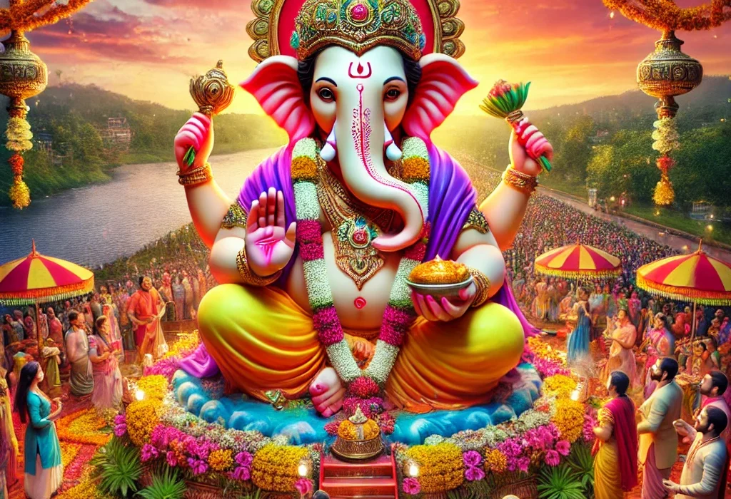 Ganesh Chaturthi celebration