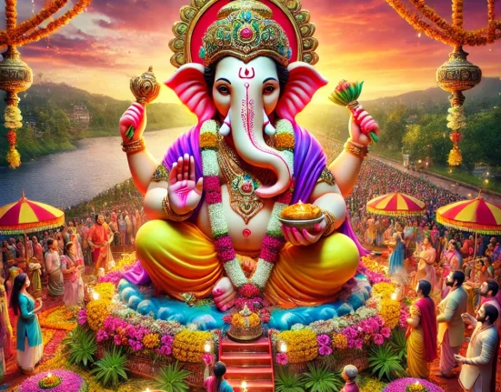 Ganesh Chaturthi celebration