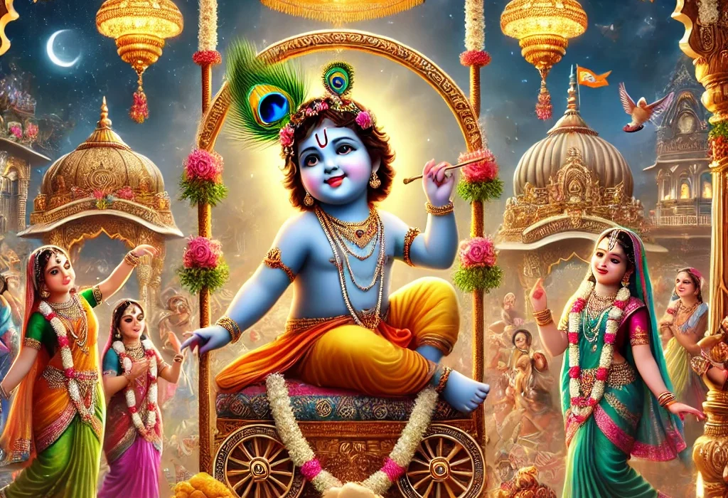 Krishna Janmashtami celebration