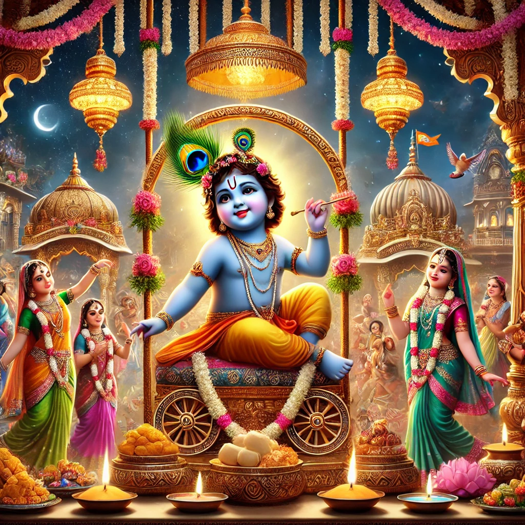 Krishna Janmashtami celebration