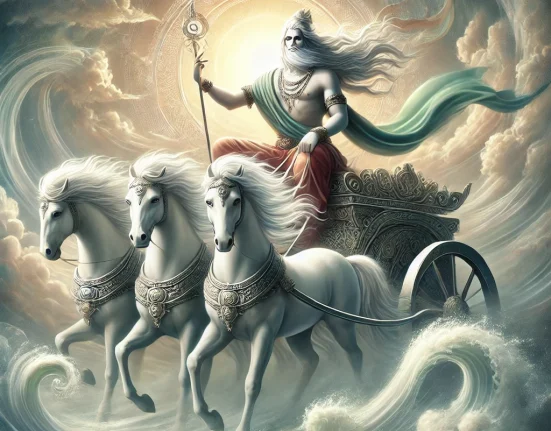 Vayu, the Hindu God of Wind