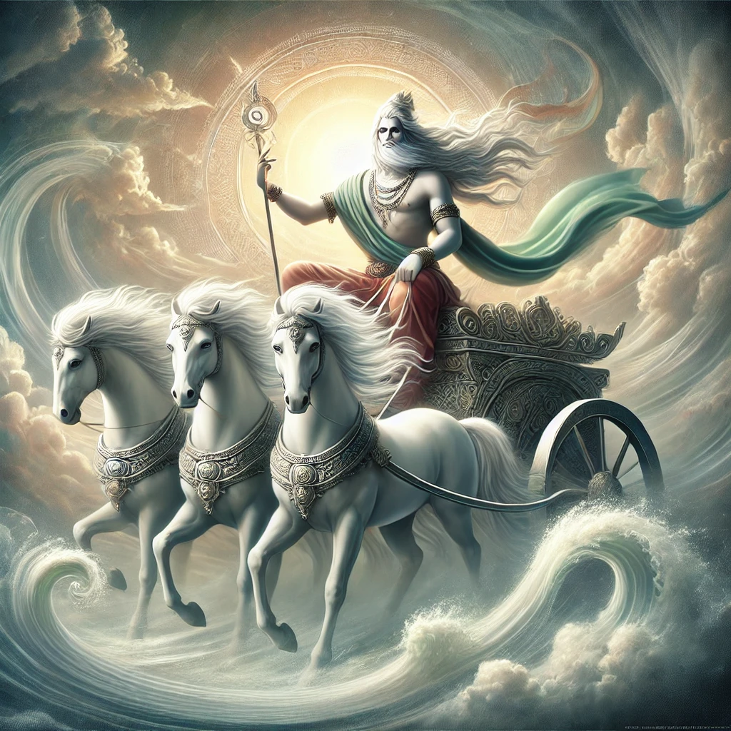 Vayu, the Hindu God of Wind