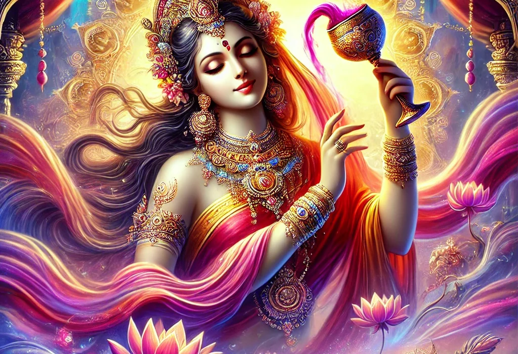 Varuni, the Hindu goddess