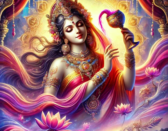 Varuni, the Hindu goddess