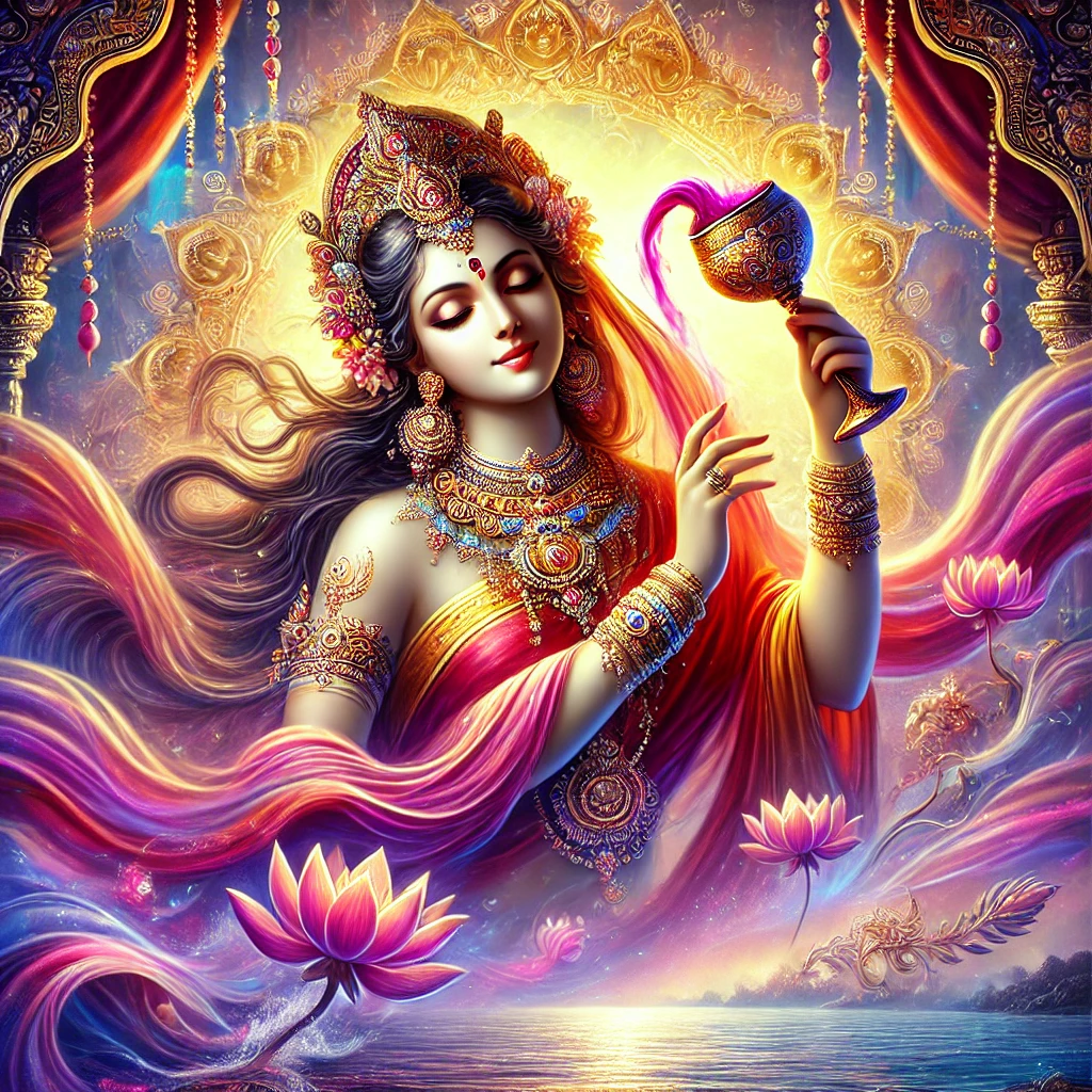 Varuni, the Hindu goddess