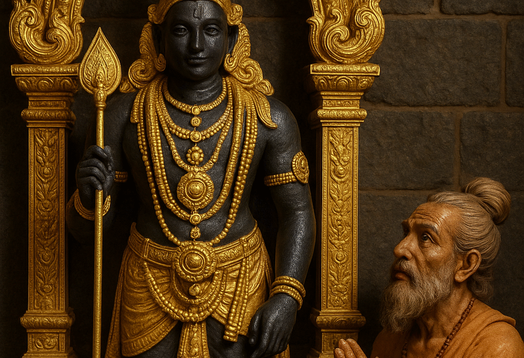 Palani Murugar Navapashanam Statue