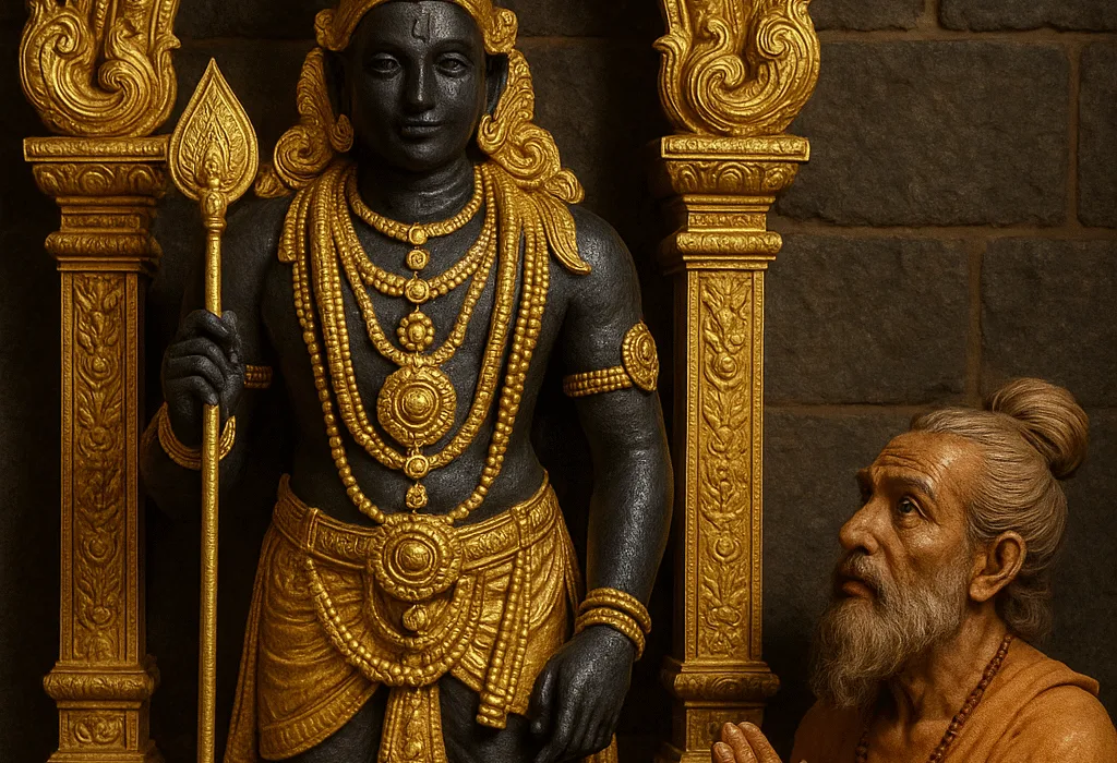 Palani Murugar Navapashanam Statue