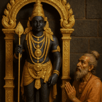 Palani Murugar Navapashanam Statue