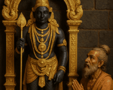 Palani Murugar Navapashanam Statue