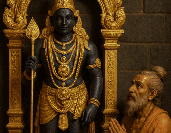 Palani Murugar Navapashanam Statue